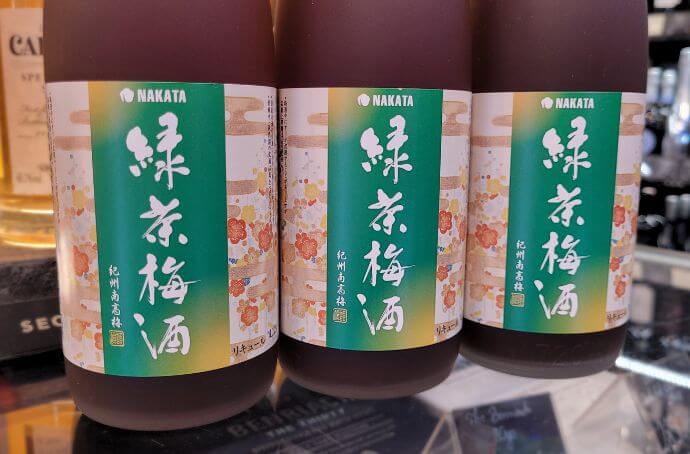 NAKATA UMESHU GREEN TEA 720ML - JAPONIA
